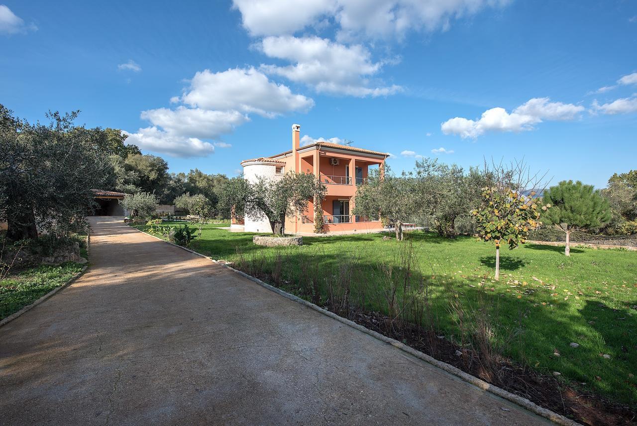 Girasole Villa Limni  Bagian luar foto