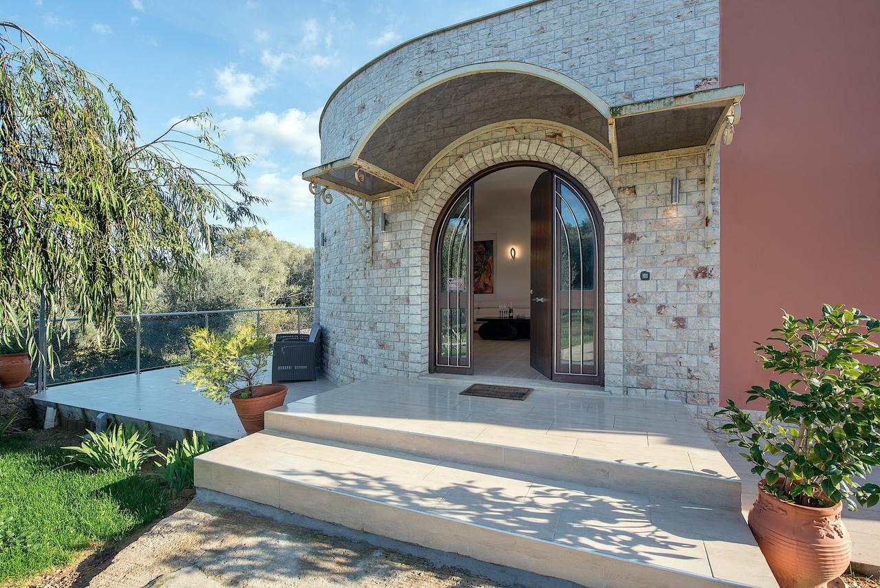 Girasole Villa Limni  Bagian luar foto
