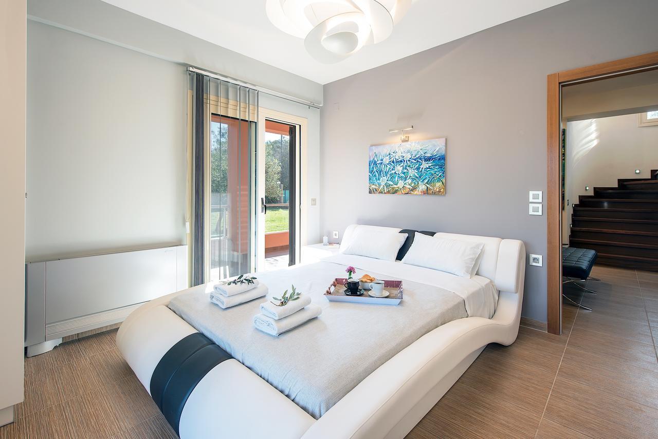 Girasole Villa Limni  Bagian luar foto