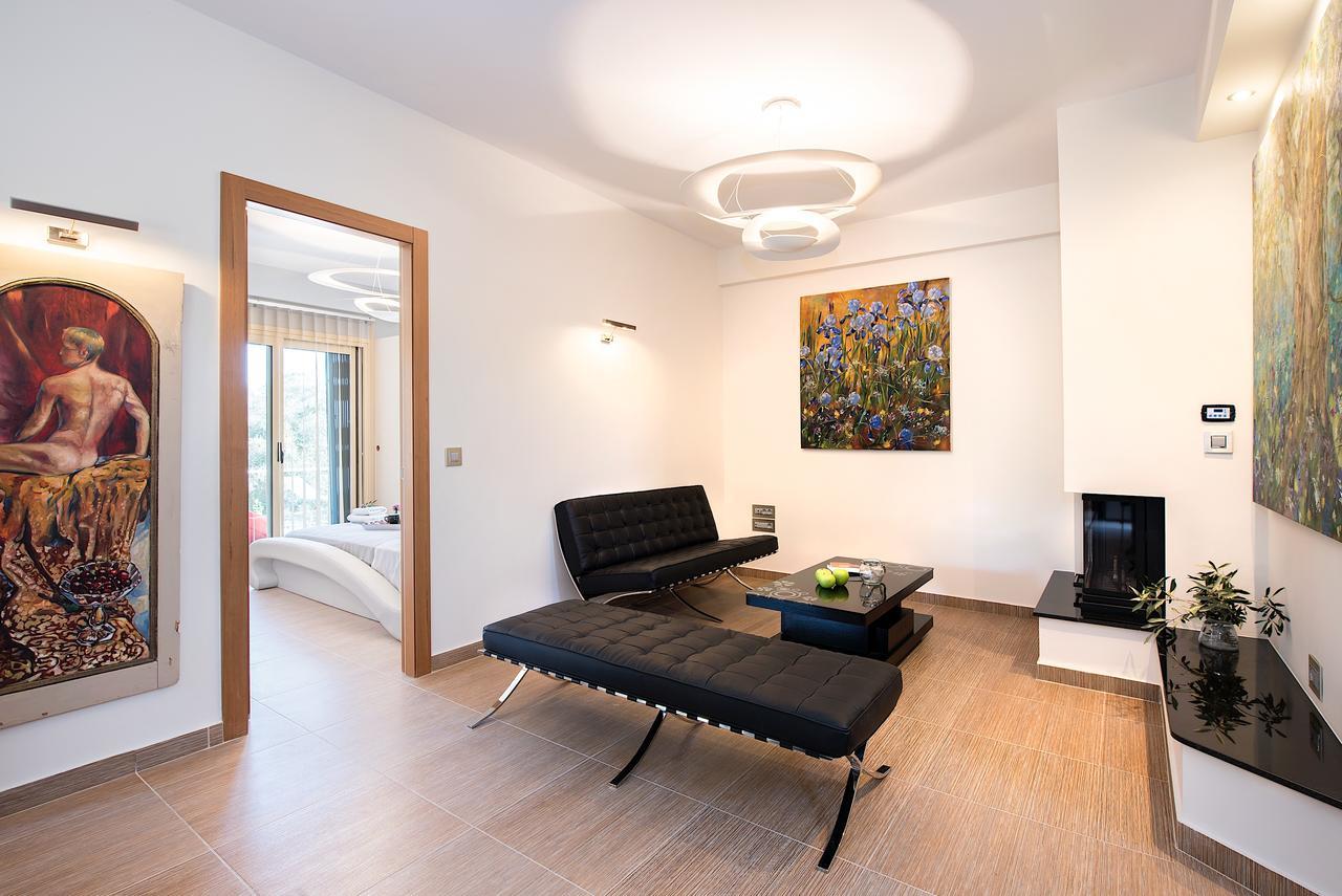 Girasole Villa Limni  Bagian luar foto
